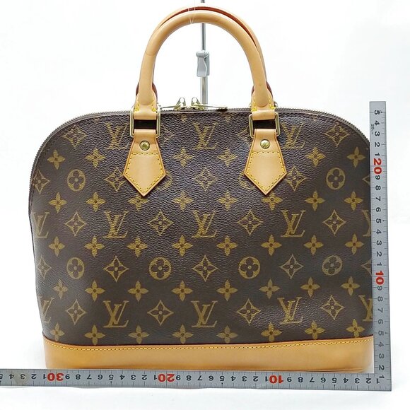 Louis Vuitton Alma Brown Monogram Hand Bag mon731-100625 - Picture 2 of 16